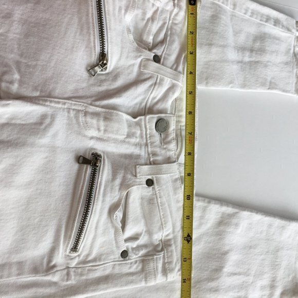 PAIGE 'Indio Zip'‎ Skinny Stretch Jeans Size 26 - Picture 9 of 10